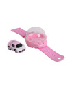 1:64 2.4G Watch R/C Die Cast Car - Pink